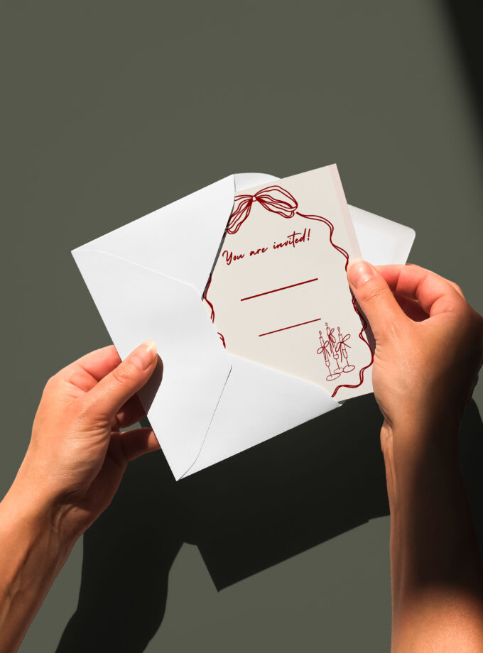 Hangtheory Postkarte "Invitation"