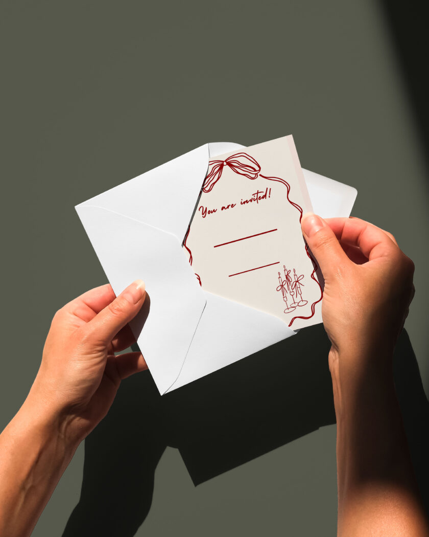Hangtheory Postkarte "Invitation"