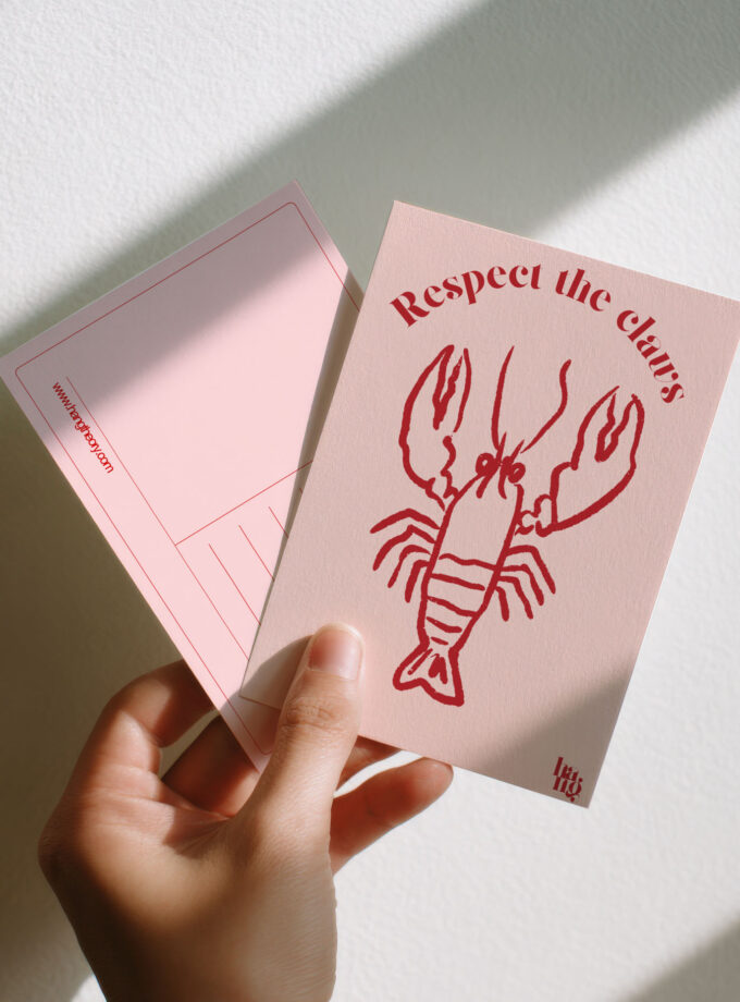 Hangtheory Postkarte "Lobster"