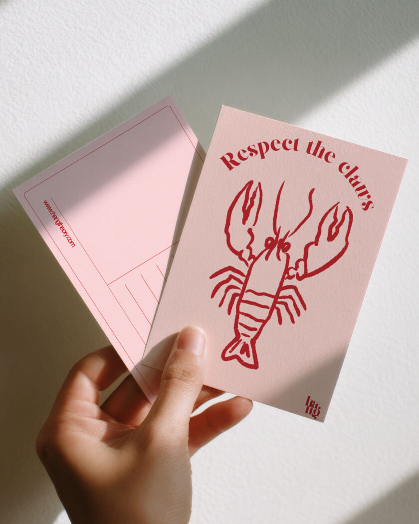 Hangtheory Postkarte "Lobster"