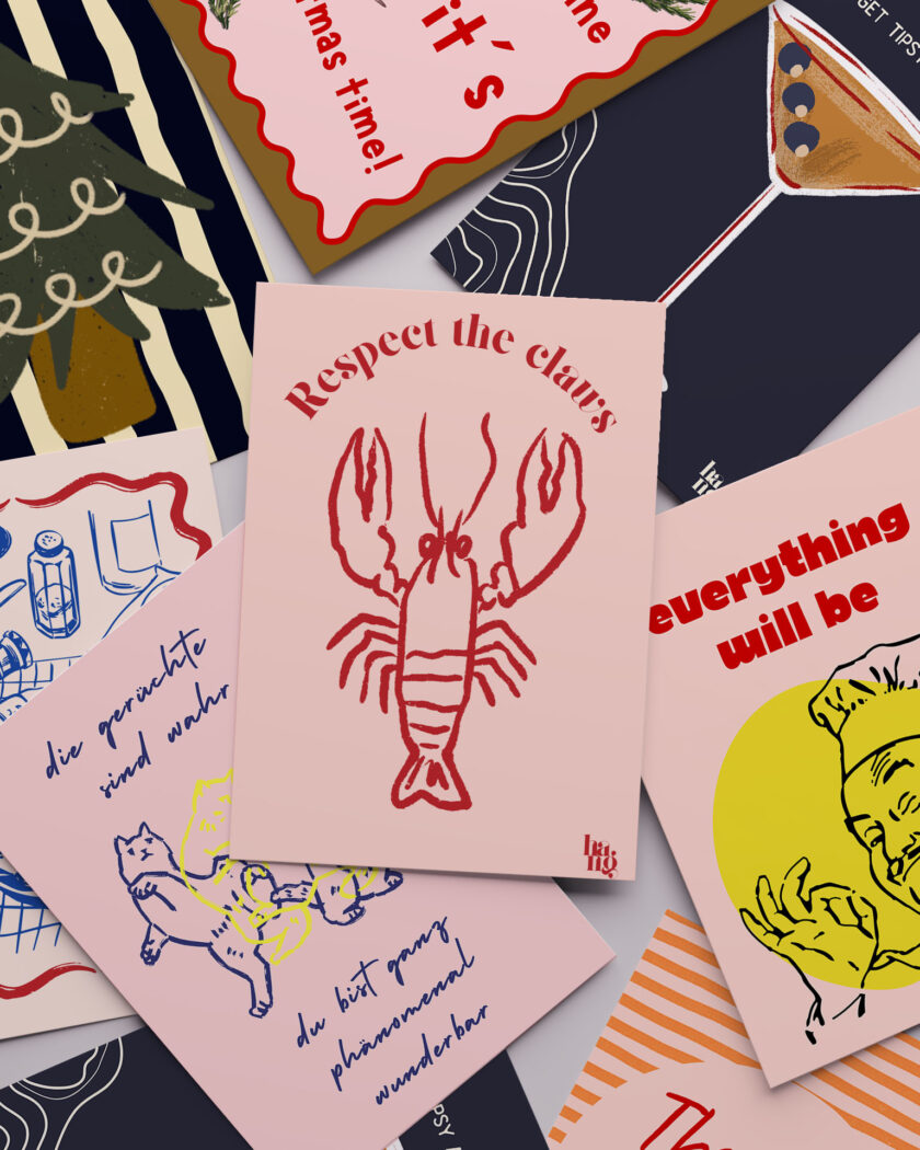 Hangtheory Postkarte "Lobster" – Bild 3