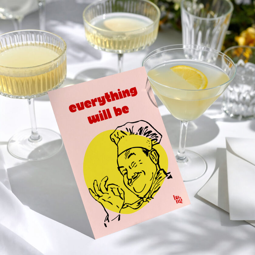 Hangtheory Postkarte "OK" – Bild 2