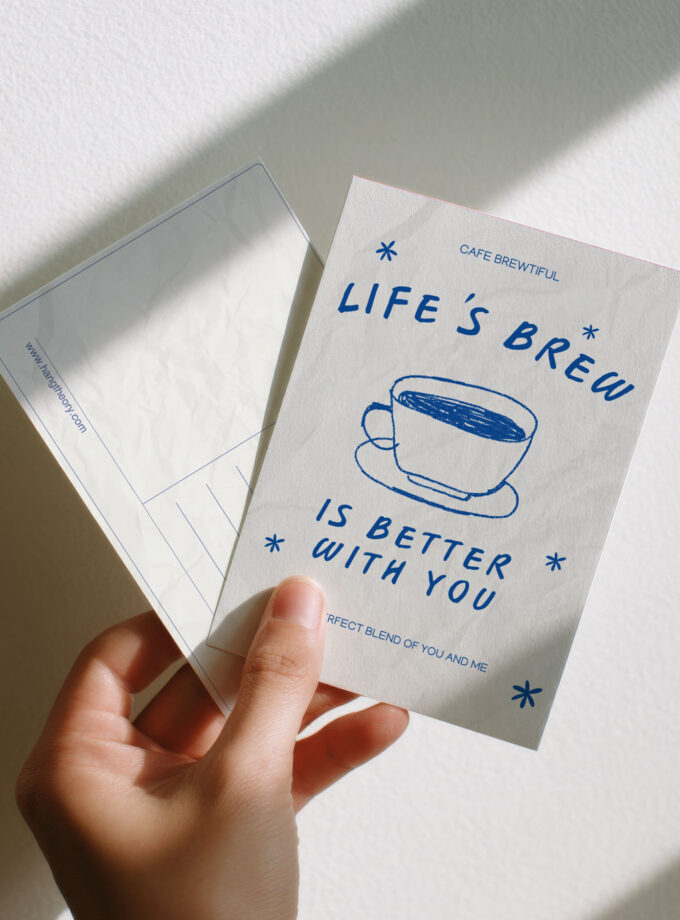 Hangtheory Postkarte "Perfect Brew"