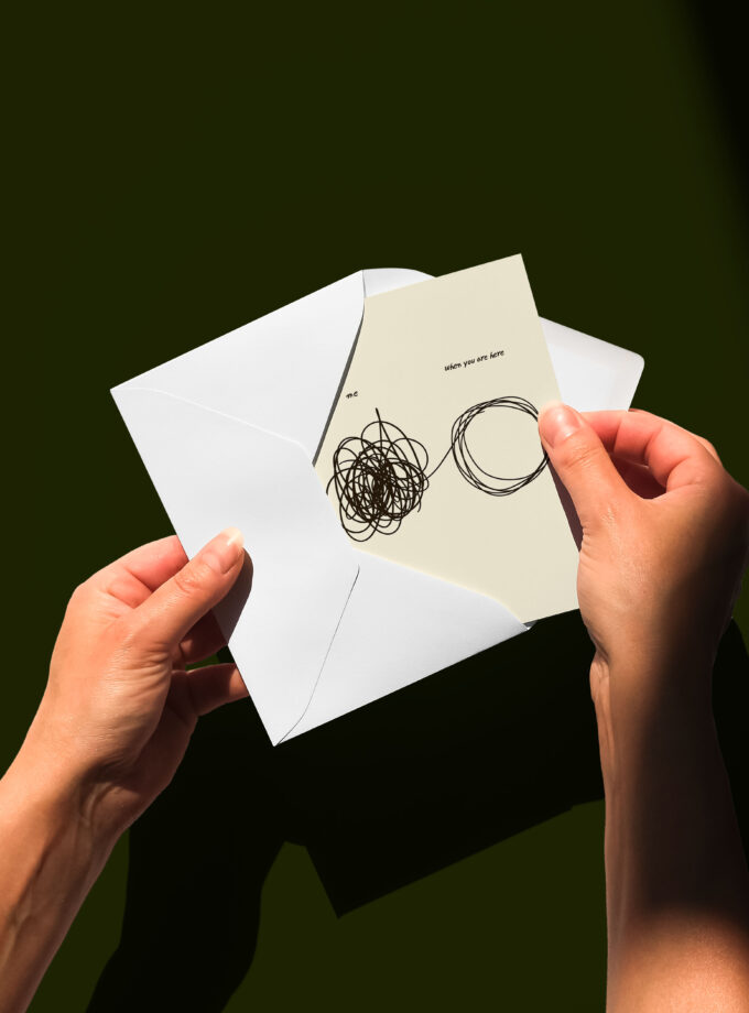 Hangtheory Postkarte "Brainfog"