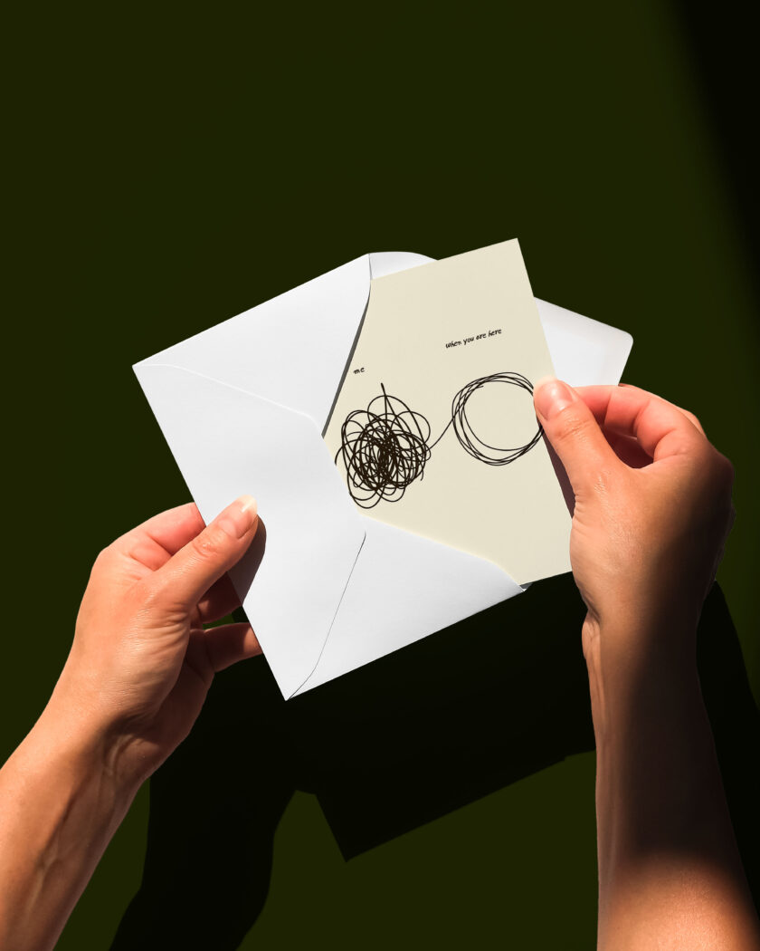 Hangtheory Postkarte "Brainfog"