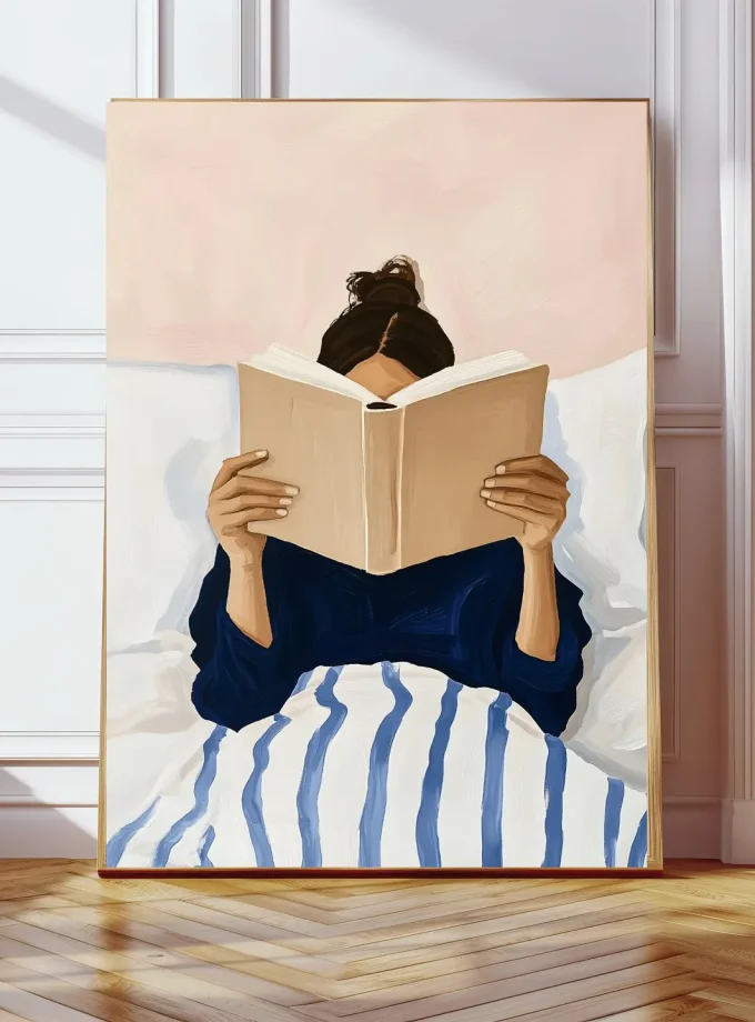 Kumo Art Prints "Bed Portrait"