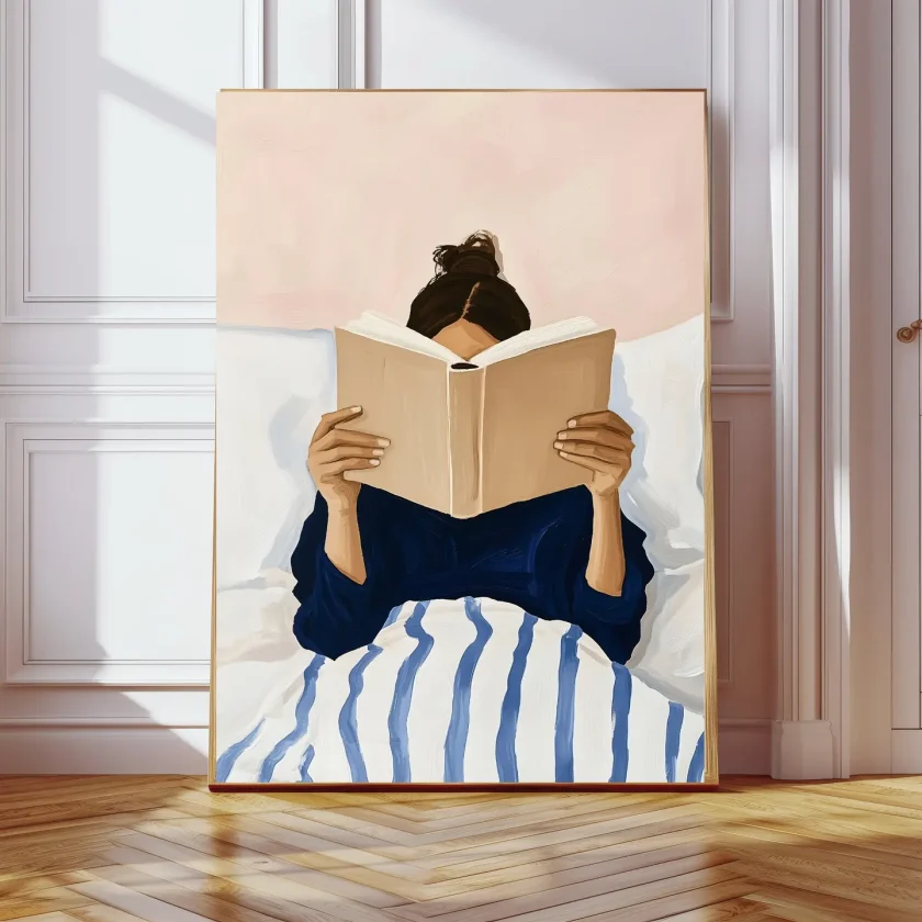 Kumo Art Prints "Bed Portrait"